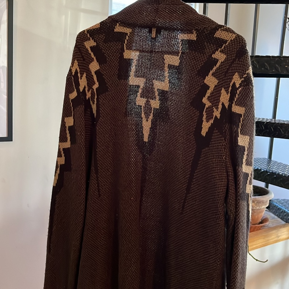 14th & union long sweater fair isle